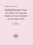 Spätbabylonische Texte (Kleber)